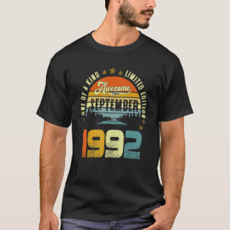 T-shirt Un De A Kind Ltd Edition 30 Ans Awesome Depuis S
