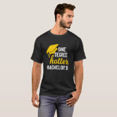 T-shirt Un Degré Plus Chaud Drôle Licence (Devant entier)