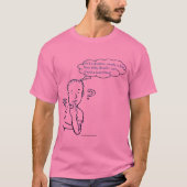 T-shirt "Un délai n'est-il pas simplement une ligne morte (Devant)