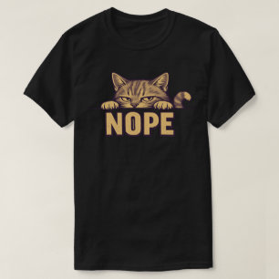 T-shirt Un design amusant à thème chat
