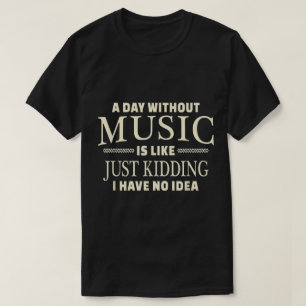 T-shirt Un design de citation amusant pour une journée san