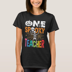 T-shirt Un design d'Halloween pour un professeur effrayant