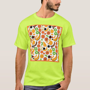 T-shirt Un design Motif de fruits délicieux