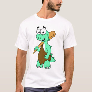 T-shirt Un Dessin Tyrannosaurus Rex Caveman.