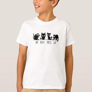 T-shirt Un Deux Trois Cat