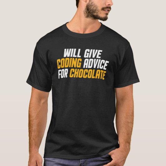 T-shirt Un Développeur De Programmeur Donne Des Conseils D (Devant)