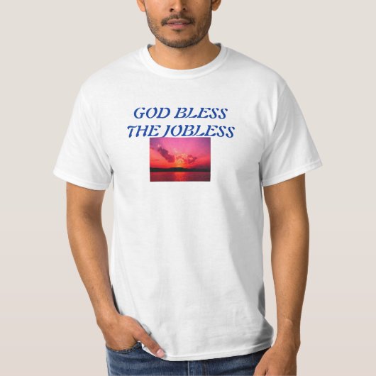 T-SHIRT UN DIEU BÉNISSENT (Devant)