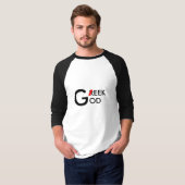 T-shirt Un DIEU de geek (Devant entier)