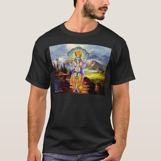 T-SHIRT UN DIEU INDOU VISHNU (Devant)