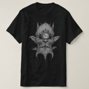 T-shirt un dieu, une vision - sombre