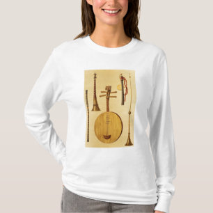 T-shirt Un dizi, un sona, un yueqin, Chinois, un hich