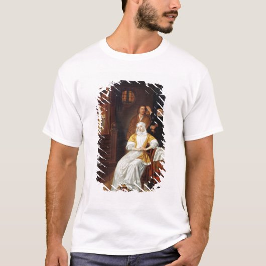 T-shirt Un docteur Visiting jeune Madame dans une chambre (Devant)