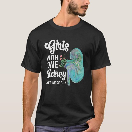 T-shirt Un donneur de rein transplanter infirmière technol (Devant)