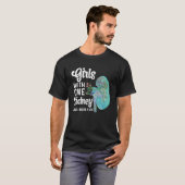 T-shirt Un donneur de rein transplanter infirmière technol (Devant entier)