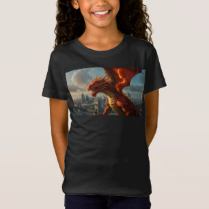 T-Shirt Un dragon gallois rouge terrorisait Londres