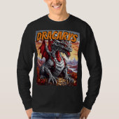 T-shirt Un dragon majestueux - Dracarys (Devant)