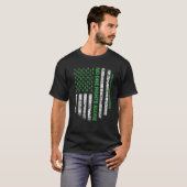 T-shirt Un drapeau américain, seule prise de conscience de (Devant entier)