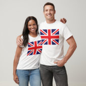 T-shirt Un drapeau Union Jack. (Unisexe)