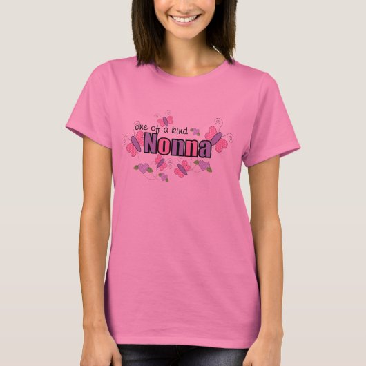 T-shirt Un d'un Nonna aimable (Devant)