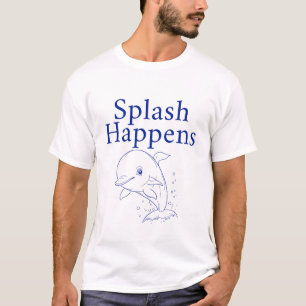 T-shirt Un éclaboussure se produit