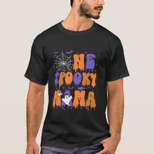 T-shirt Un Éffrayant Mama Funny Famille Halloween Matching