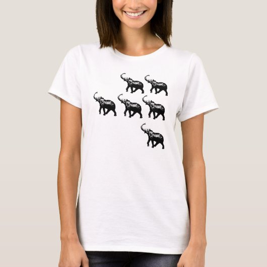 T-shirt un éléphant, deux éléphants... (Devant)
