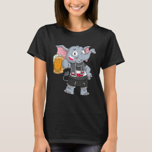 T-shirt Un éléphant fan de Pologne