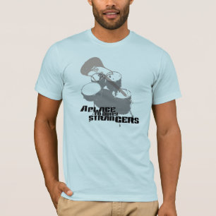 T-shirt Un endroit pour enterrer des étrangers réunissen
