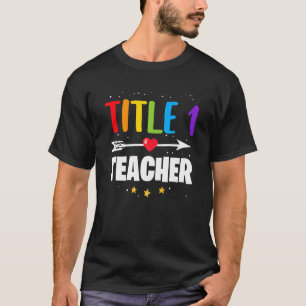 T-shirt Un Enseignant 1 Retour À L'École Maternelle Pré-Ge