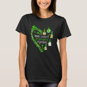 T-shirt Un enseignant chanceux de la maternelle Gnome St P