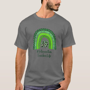 T-shirt Un enseignant chanceux St Patrick's Day Interventi