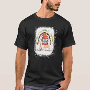 T-shirt Un enseignant de poule grasse Leopard de Pâques Ra