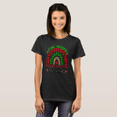 T-shirt Un enseignant d'éducation physique joyeuse Rainb (Devant entier)