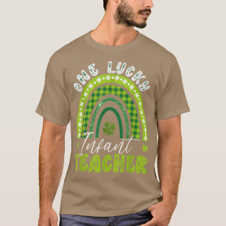 T-shirt Un Enseignant Enfant Lucky Rainbow St Patrick Day 