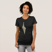 T-shirt Un escargot d'axe (Devant entier)