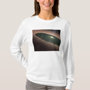T-shirt Un espace dans un protoplanetary, ou la
