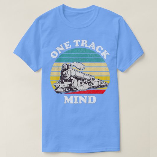 T-shirt Un esprit amusant Locomotive Train Lover (Design devant)