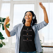 T-shirt Un esprit positif, un indice de vie positif