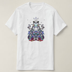 T-shirt Un esprit souriant coloré v1