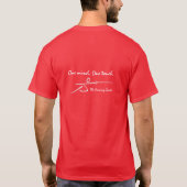T-shirt Un esprit. Un contact (Dos)