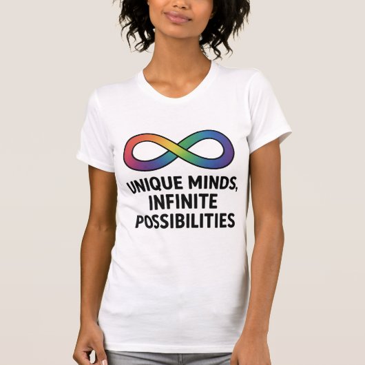 T-shirt Un esprit unique, des possibilités infinies tee - (Devant)