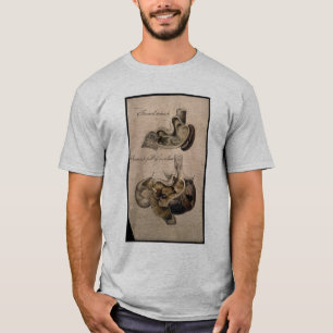 T-shirt Un estomac complètement de socialisme