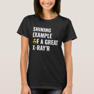 T-shirt Un exemple éclatant d'une grande course de radiolo