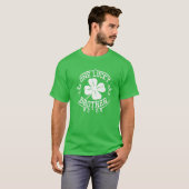 T-shirt Un Frère chanceux Drôle Dons de la Saint Patrick p (Devant entier)