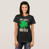 T-shirt Un Frère chanceux Funny Saint-Patricks Day (Devant entier)
