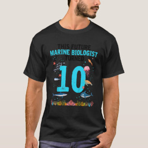 T-shirt Un futur biologiste marin pour enfants Conception 