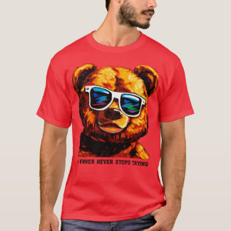 T-shirt Un gagnant ne cesse jamais d'essayer