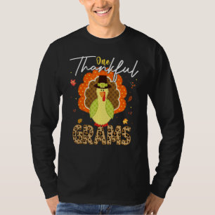 T-shirt Un Grams Reconnaissant Gobble Dinde Tomber Automne