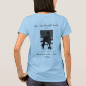 T-shirt Un grand, doux, beau GOUJON est wh… - Customisé (Dos)