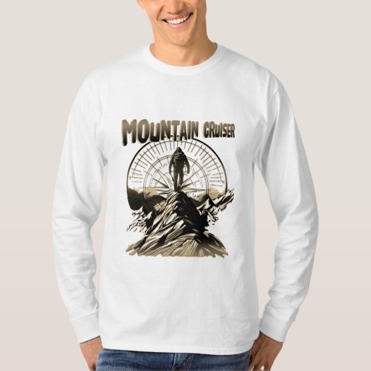 T-shirt Un grimpeur (Devant)